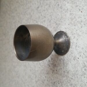 Small bronze antique cup.